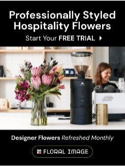 Floral Image restaurant arrangement