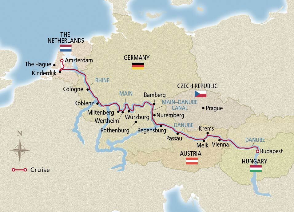 best european river cruise itinerary