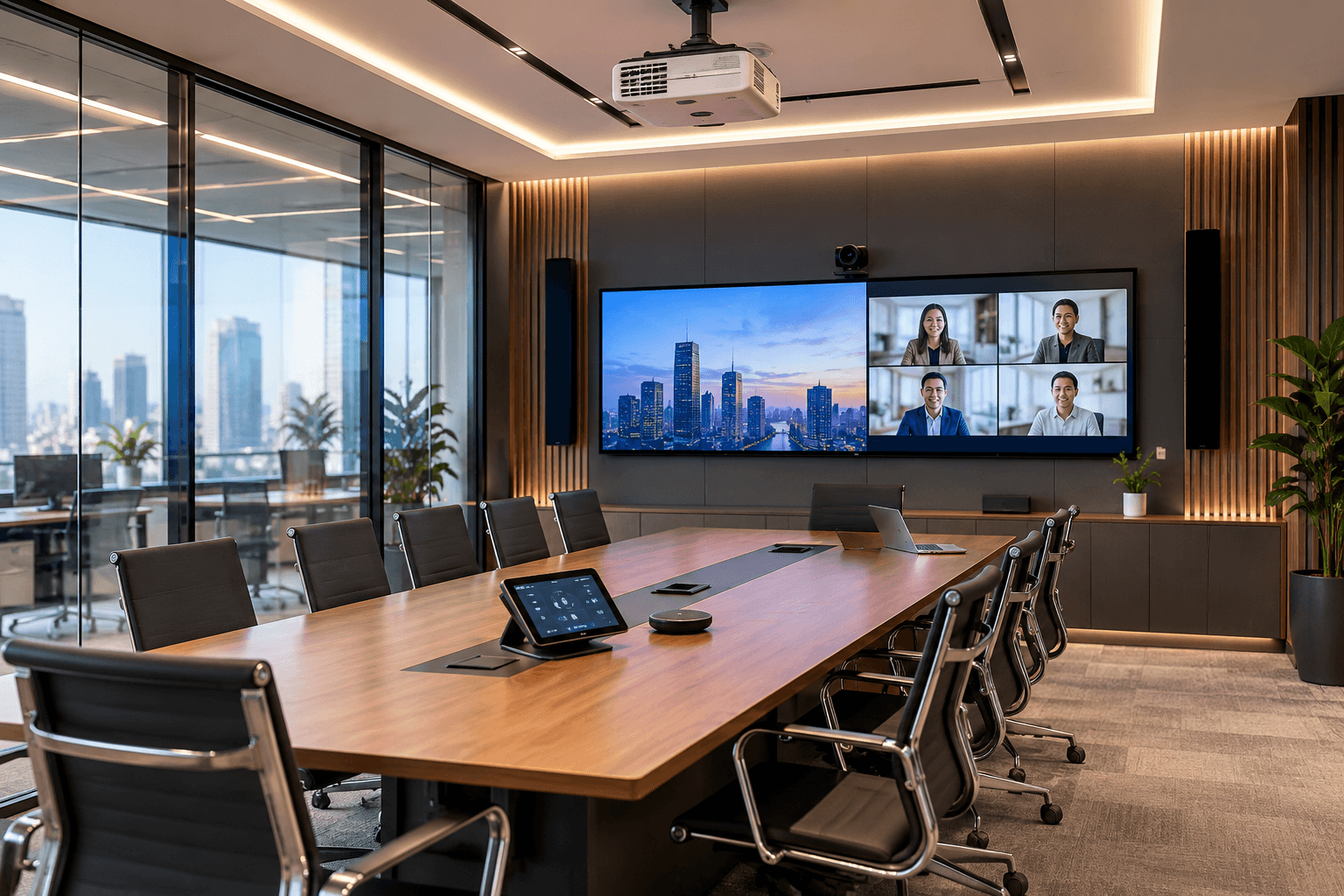Commercial AV and technology infrastructure