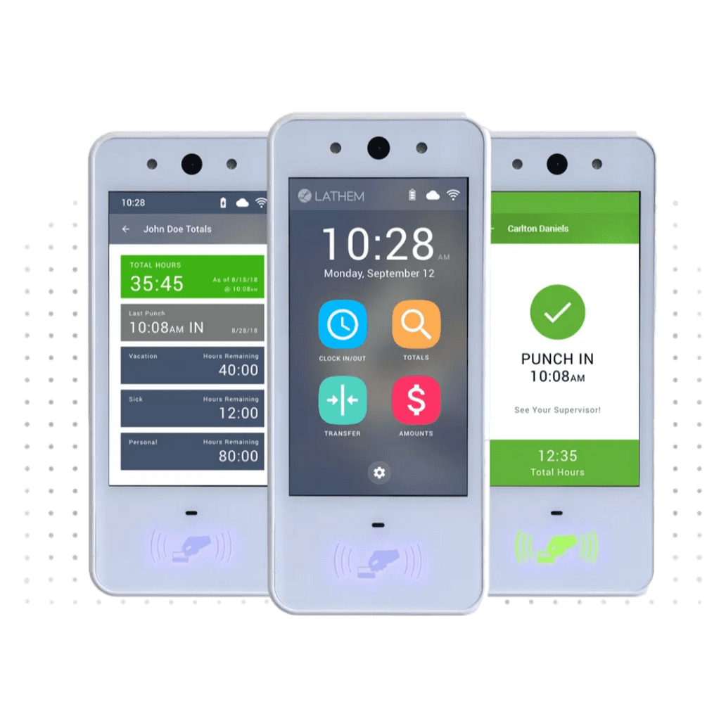 Lathem PayClock Employee Time Clock System