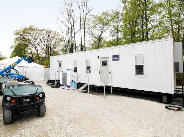 WillScot Mobile Office Trailer used as a PGA Office