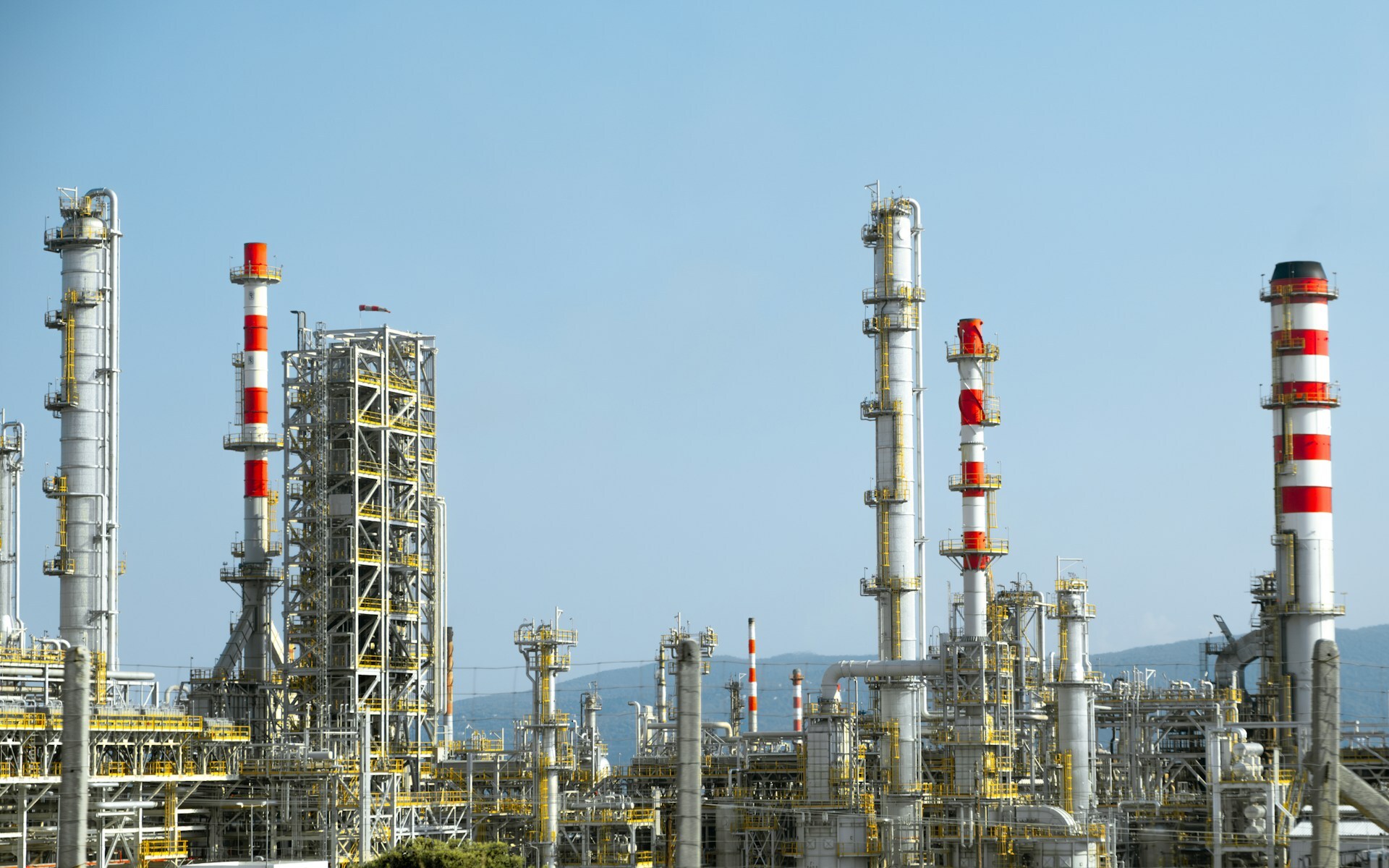 oil refinery