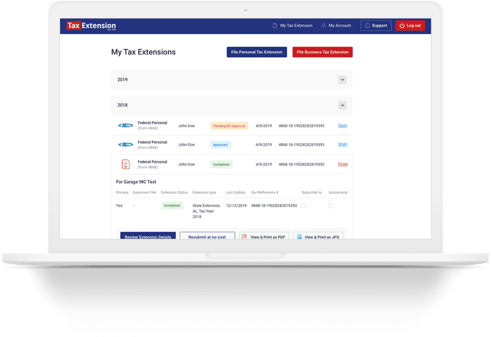 TaxExtension Business Tax Extension taxextension-business-tax-extension