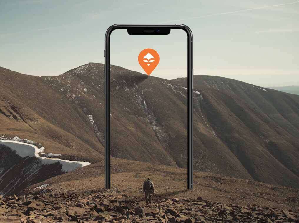 GOHUNT maps let you focus on the hunt—not your phone