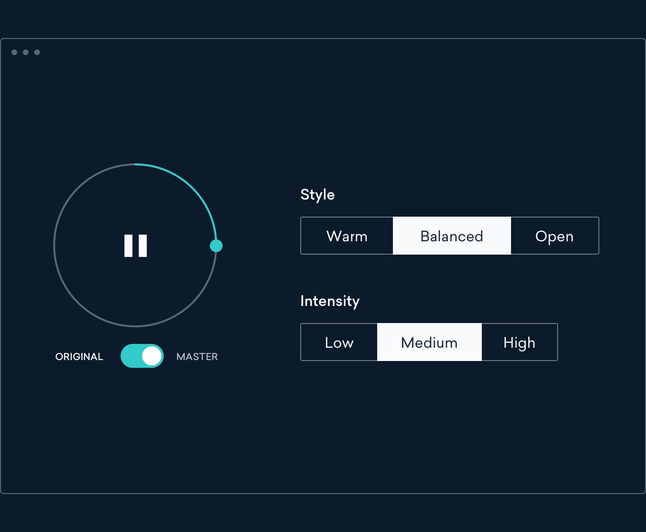 landr mastering styles