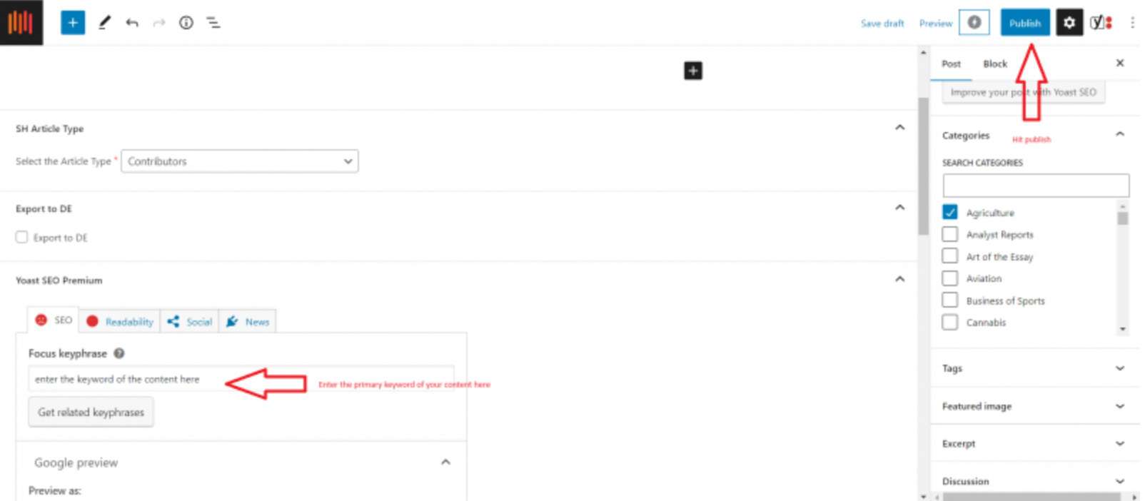 Editorial Guidelines Stockhouse