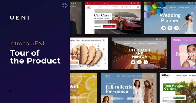 UENI's Website Package