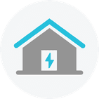 gray house icon