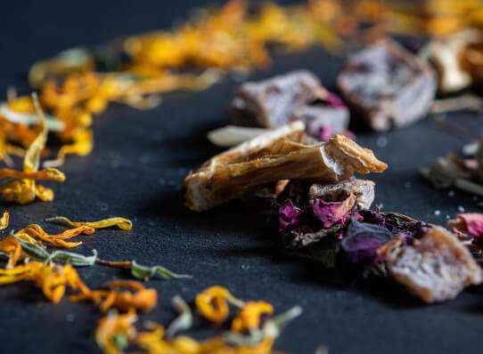 Image du mélange de feuilles de thé Premium