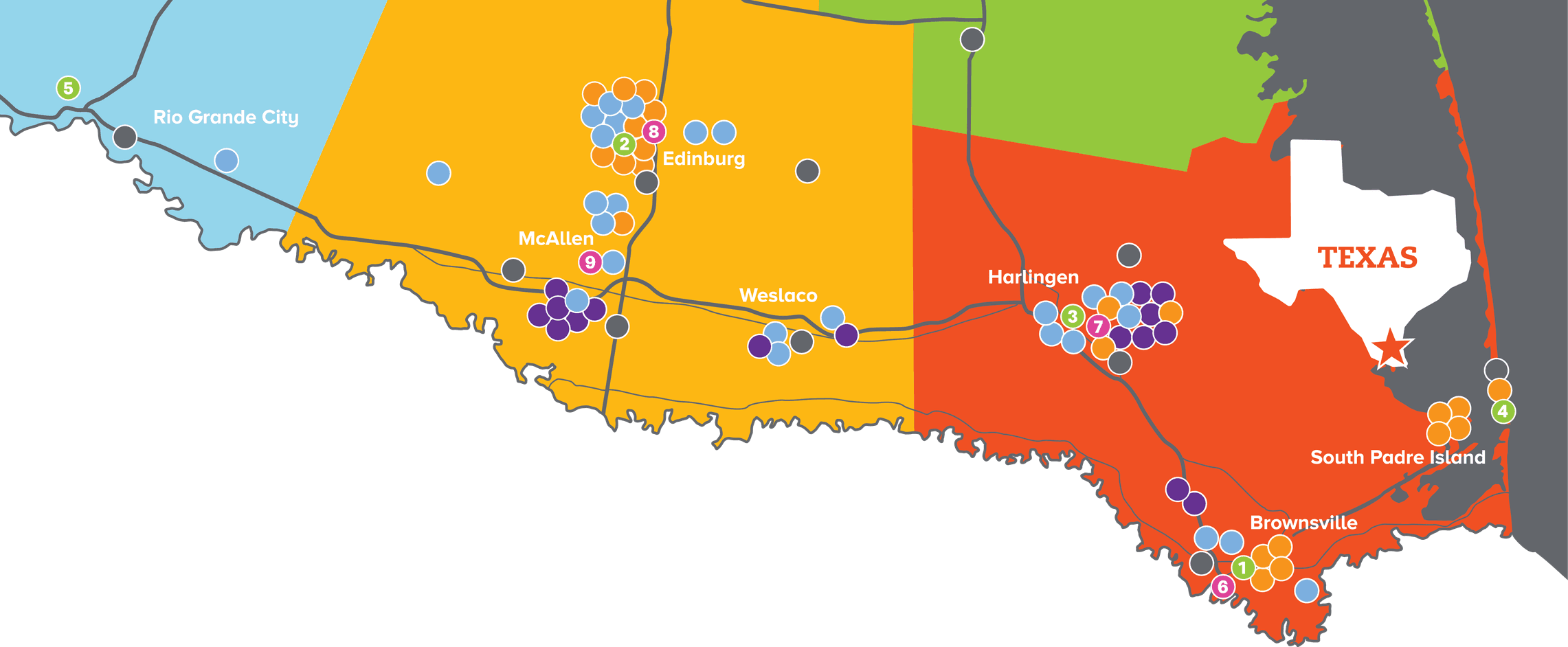 Texas Rvp Map 2024-2025 Annual Report