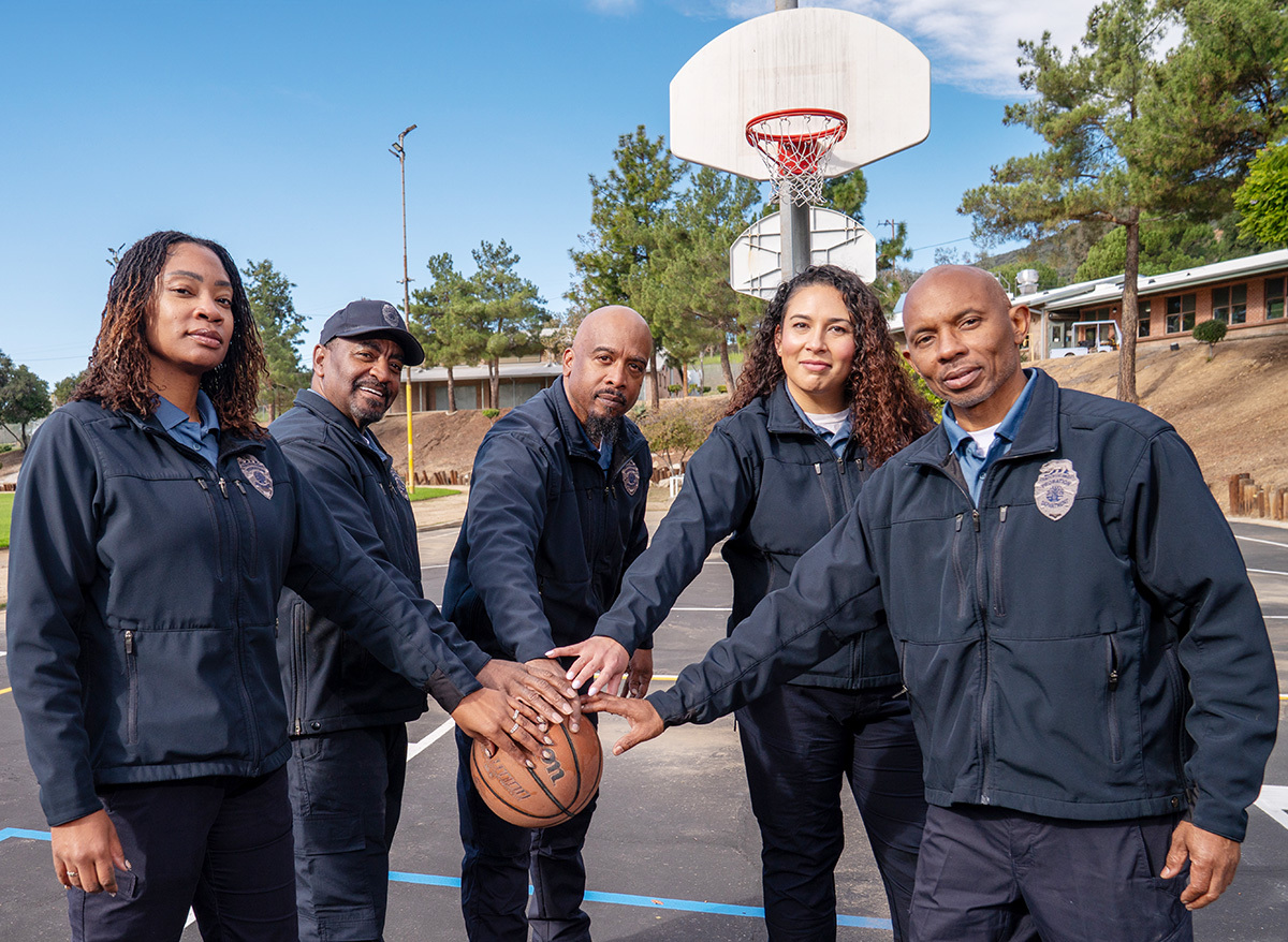One male and two female LACP Deputy Probation Officers