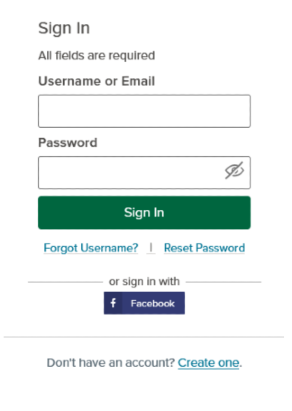 screenshot of Neogov login fields