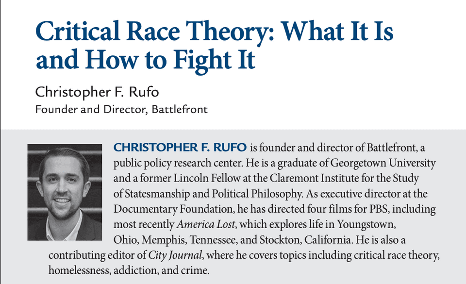 Critical Race Theory What It Is And How To Fight It Imprimis Hillsdale College