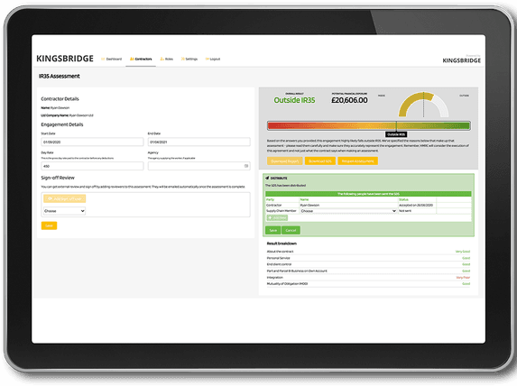 The Kingsbridge Status Tool