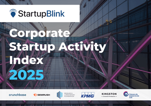 Corporate Startup Activity Index by StartupBlink