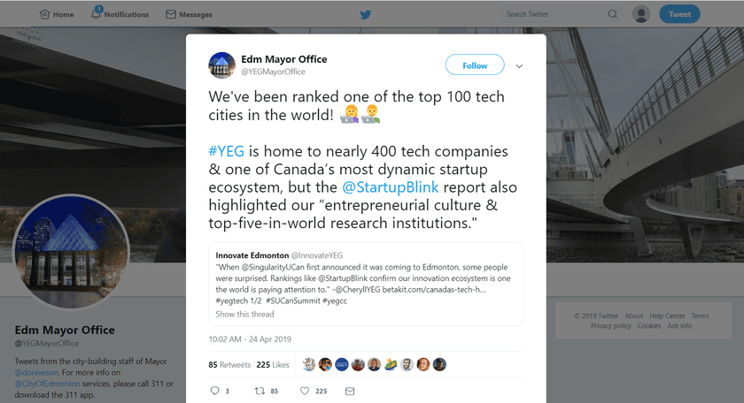 Global Startup Ecosystem Index Report by StartupBlink