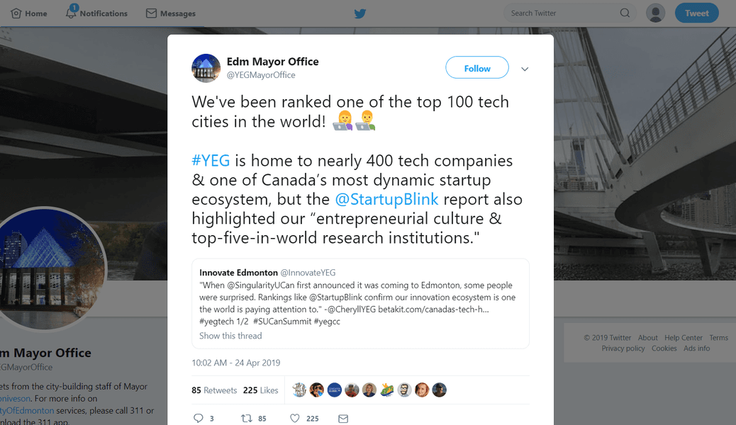 Global Startup Ecosystem Index Report by StartupBlink
