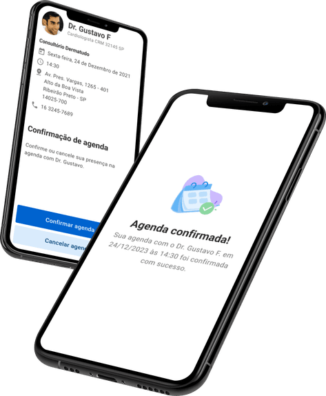 Confirmação de consulta Afya iClinic