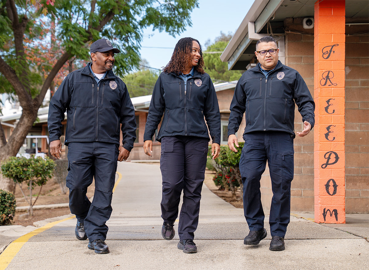 Three Deputy Probation Officers