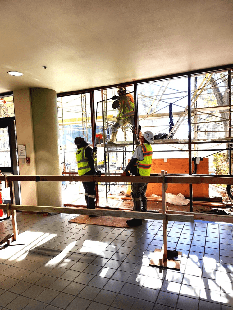 Major League Glazing project