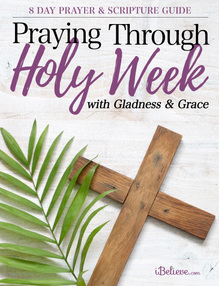 Holy week is a time to open your eyes to welcome Jesus in your heart.