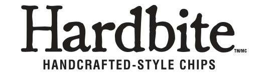 Image of Hardbite Potato Chips logo. Nibly Vending Machines suggests Hardbite Handcrafted-style Chips for your healthy vending machines. Locations like recreation centres, or other training facilities, and dealerships or offices love Hardbite Potato Chips.
