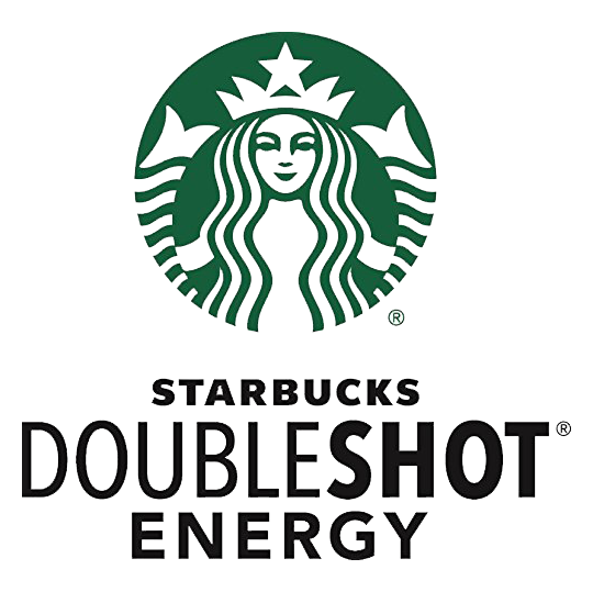 Image of Starbucks Double Shot Energy, Canned Coffee Beverage Logo. Nibly Vending Machines suggests Starbucks Canned Coffee Drinks for your healthy vending machines. Locations like recreation centres, or other training facilities, and dealerships or offices love Starbucks.