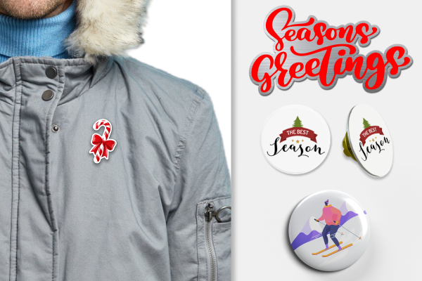Lapel Pins & Buttons