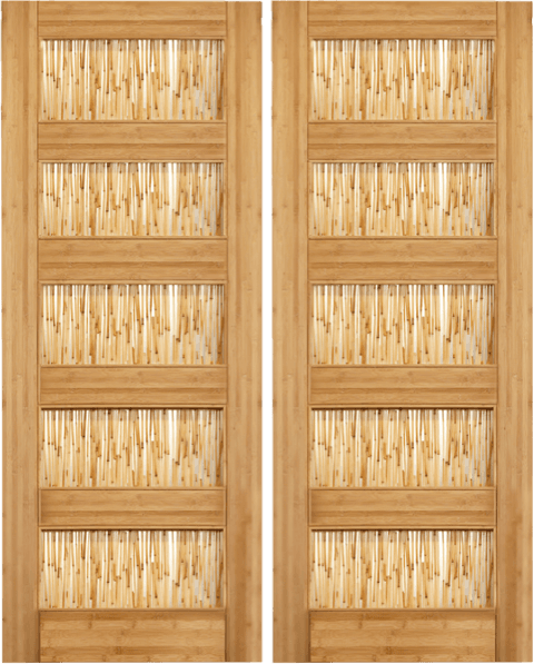 Sustainable Interior Bamboo Doors