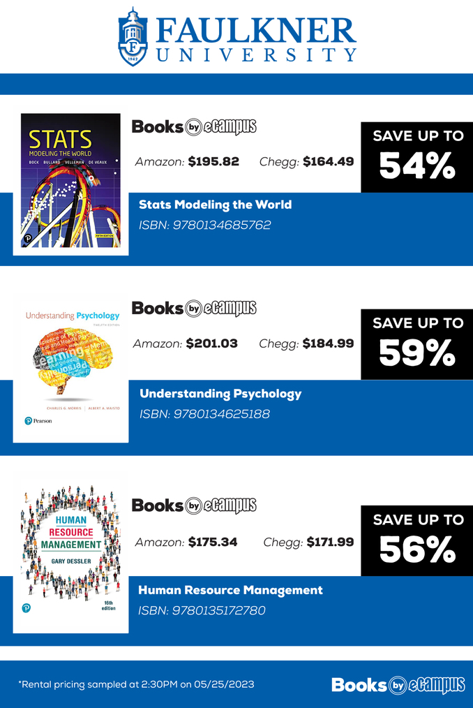 Faulkner University Online Bookstore