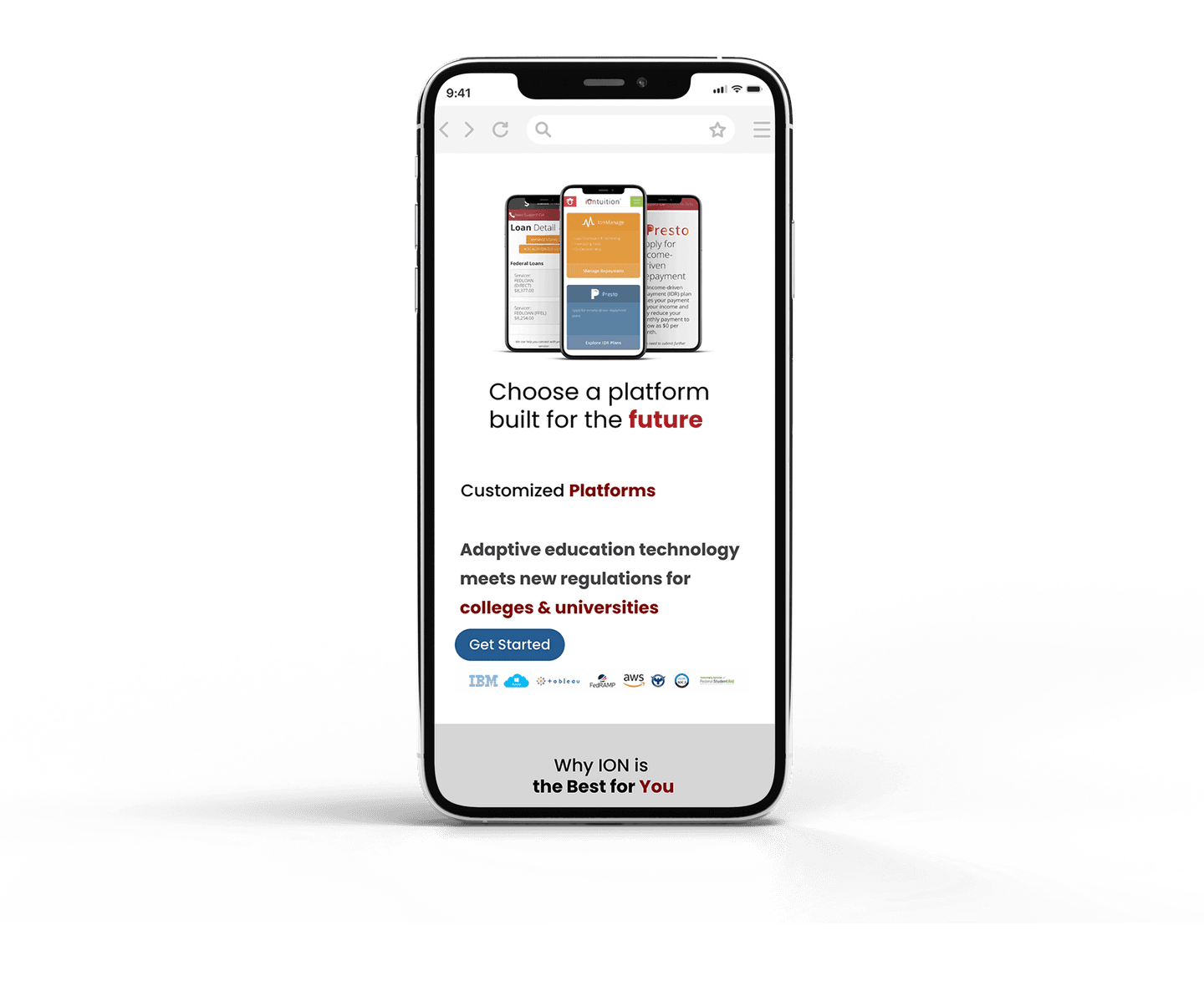 ION app preview