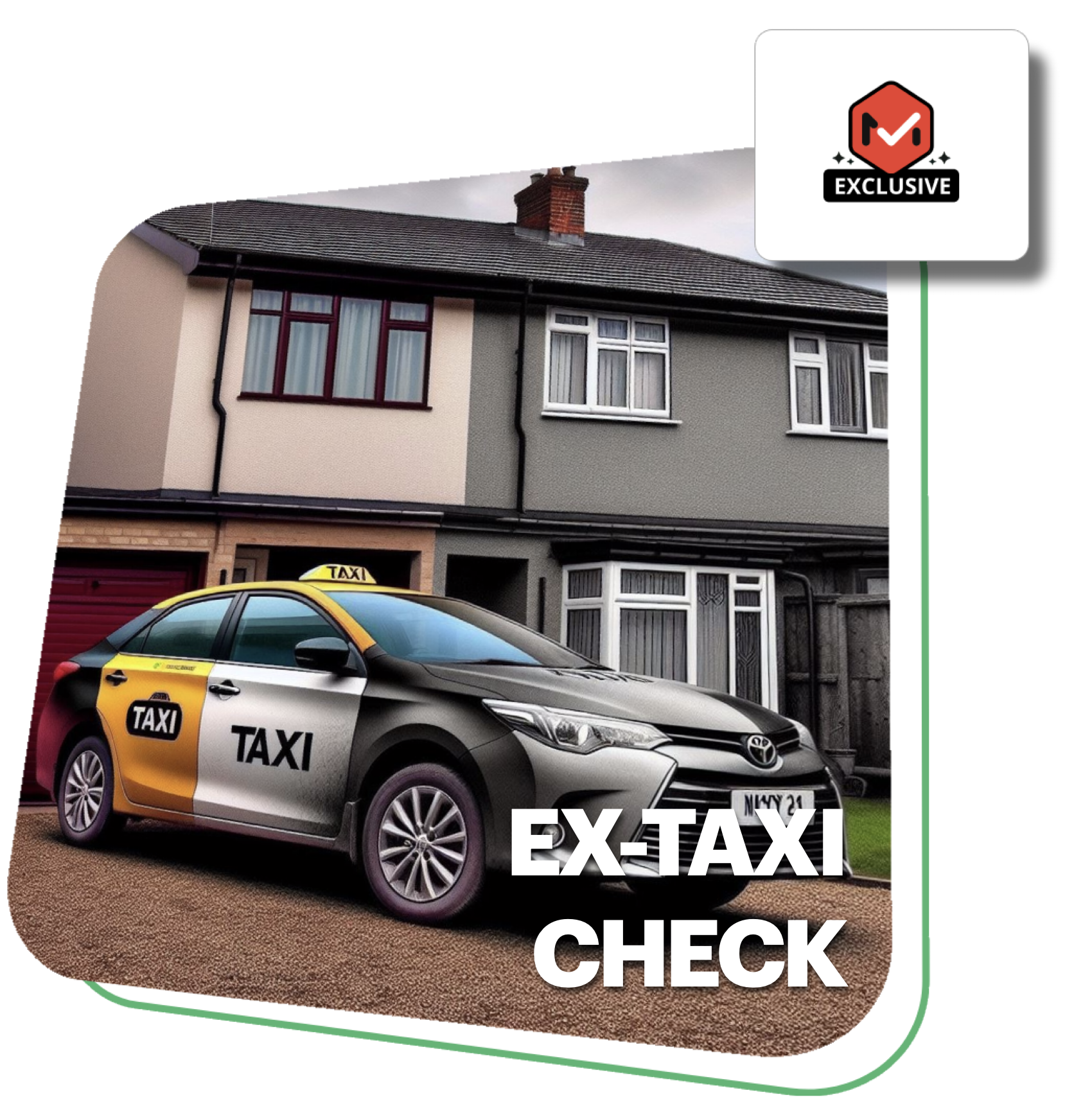 Find out if the car was ever used as a Taxi or a Hackney