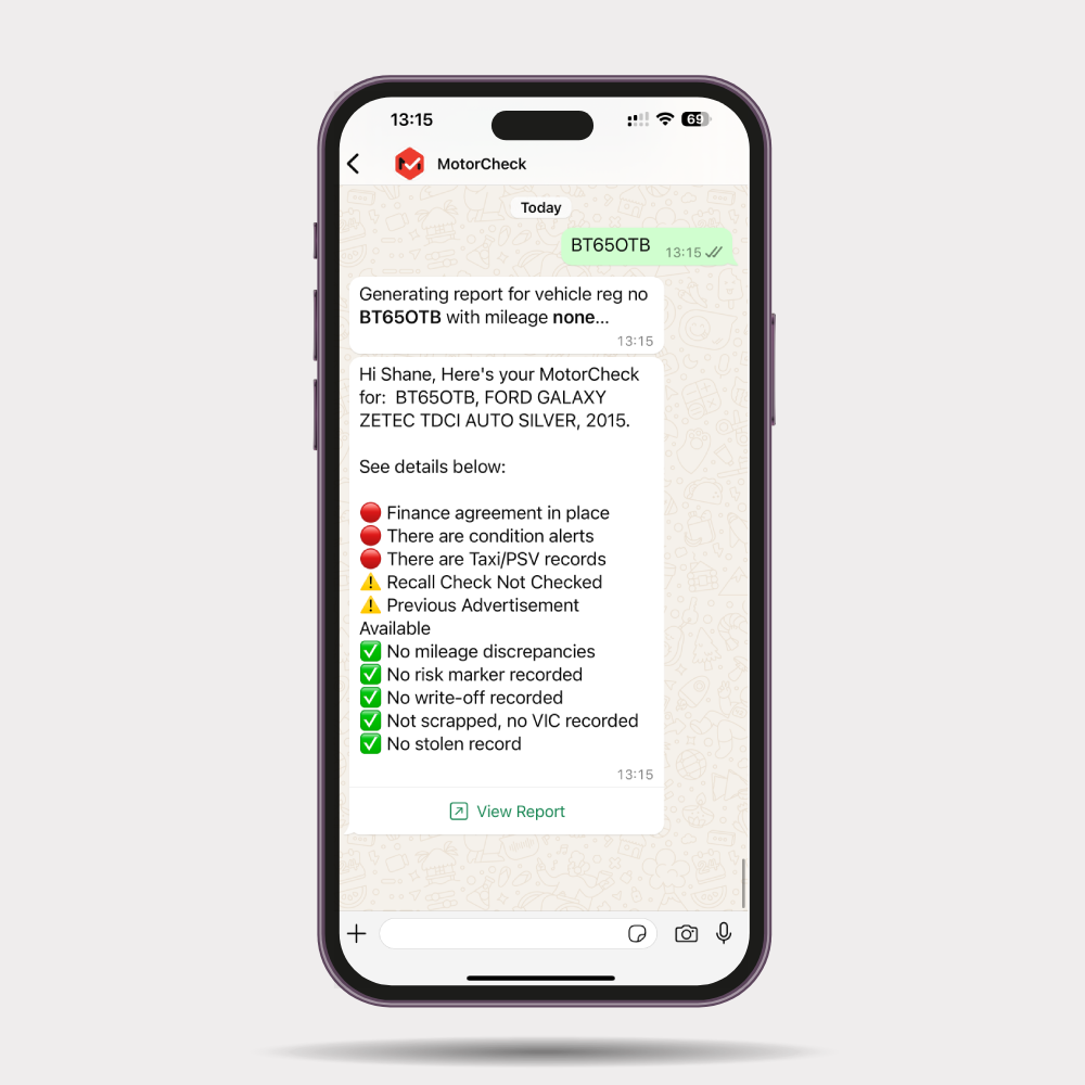 Fully integrated with WhatsApp