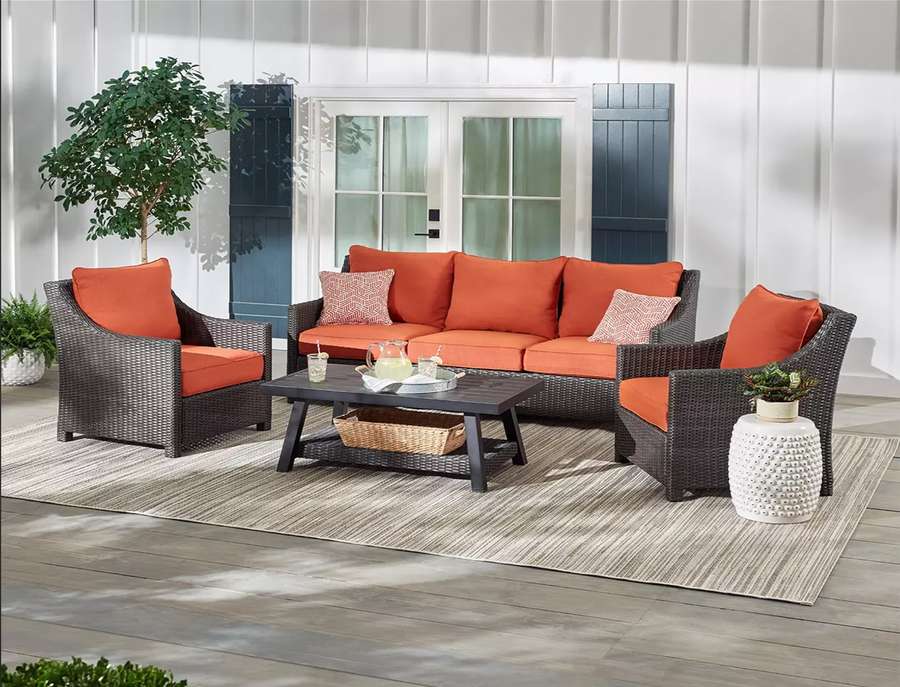 BERKLEY JENSEN PATIO FURNITURE ASSEMBLY
