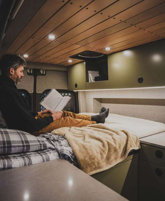 Would You Sleep in an EV? Exploring Camper EVs & Sleeping Pods - Featured Image