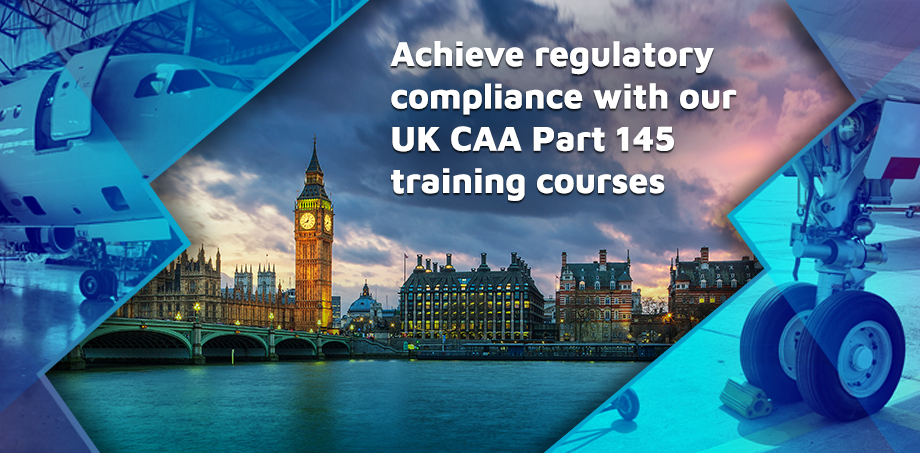 Achieve compliance with our UK CAA Part 145 Courses