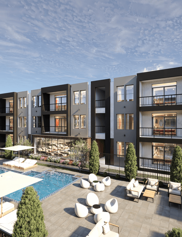 Dove Trails residential community and pool