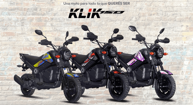 Klik 150 a L.24,990