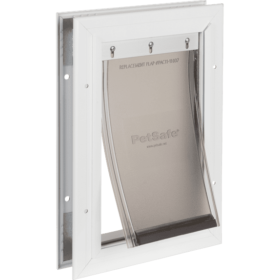 Get a pet door for your small to extra large dogs.