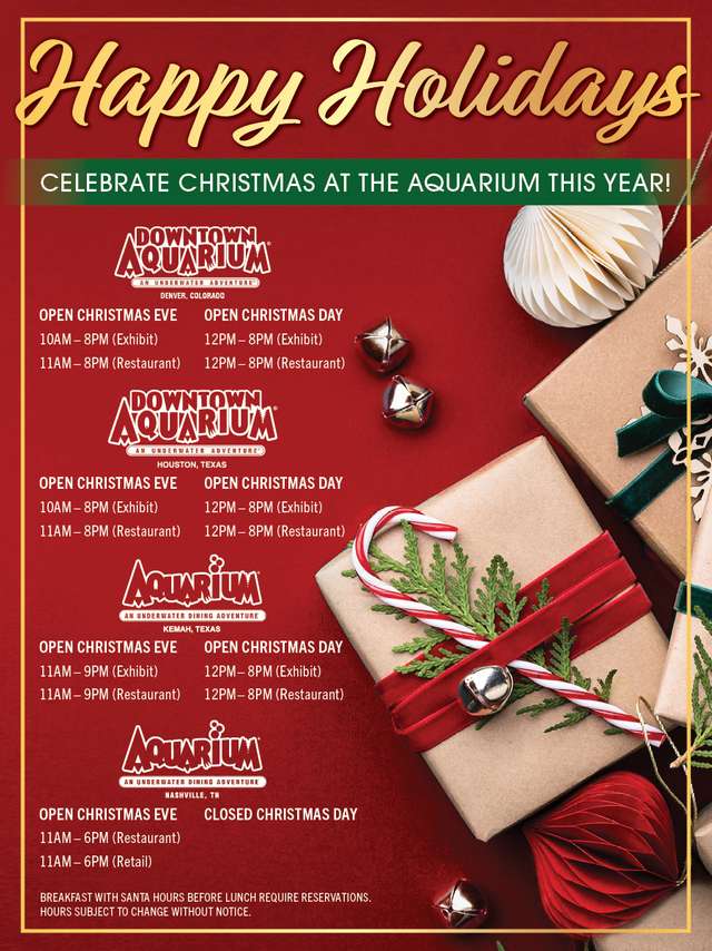 Downtown Aquarium Denver Events