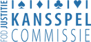Logo officiel de la Commission belge des jeux de hasard (CJH)