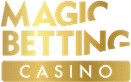 Het gouden logo van Magic Betting Casino.