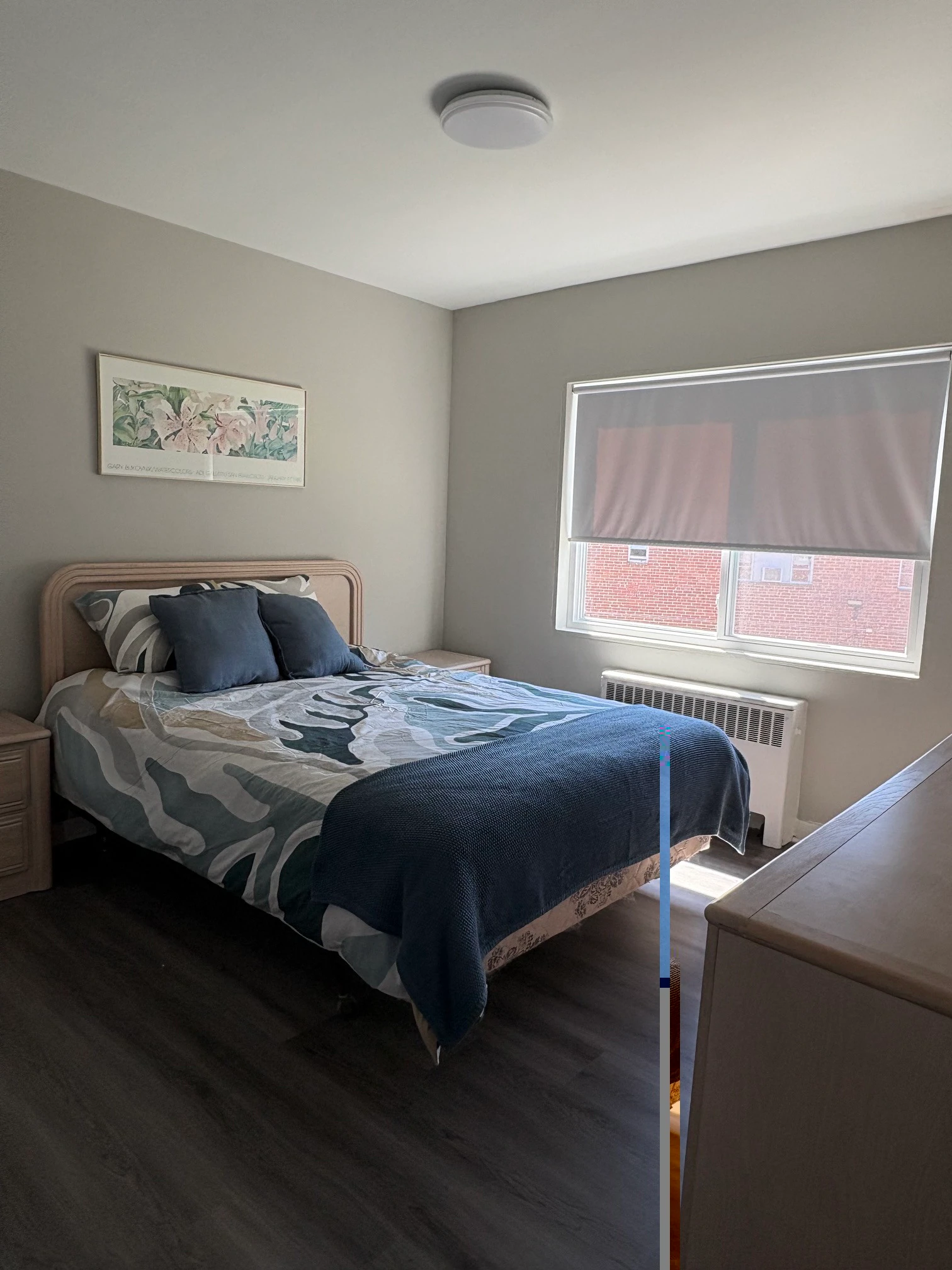 Renovated bedroom