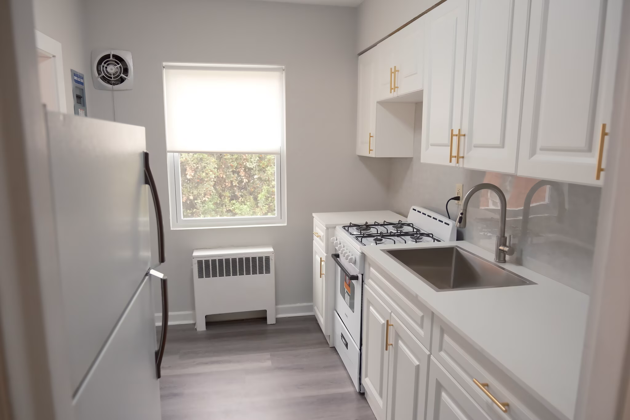 Renovated kitchen
