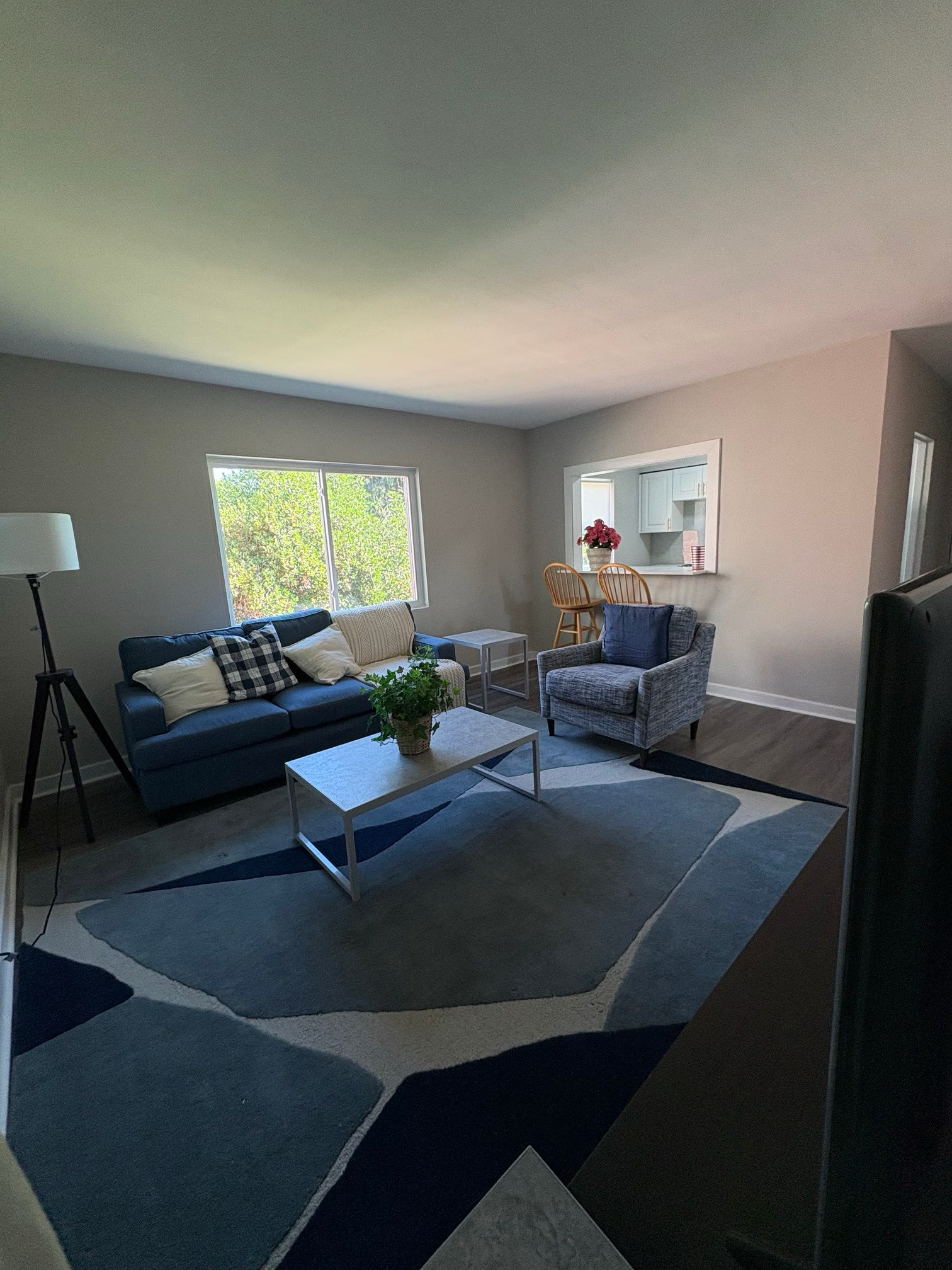 Renovated living room
