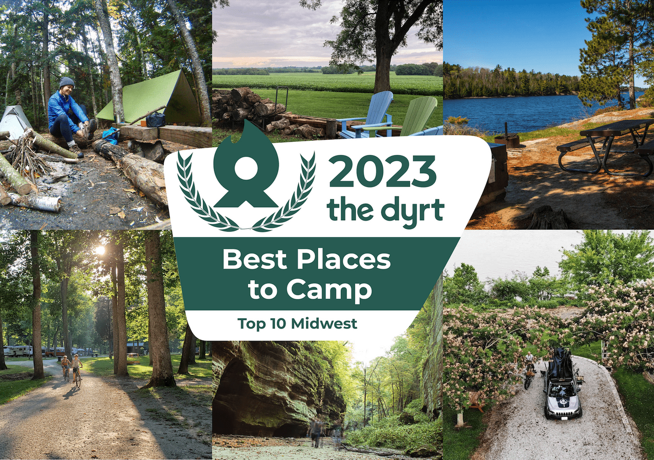 These are the 10 best places to camp in the Midwest