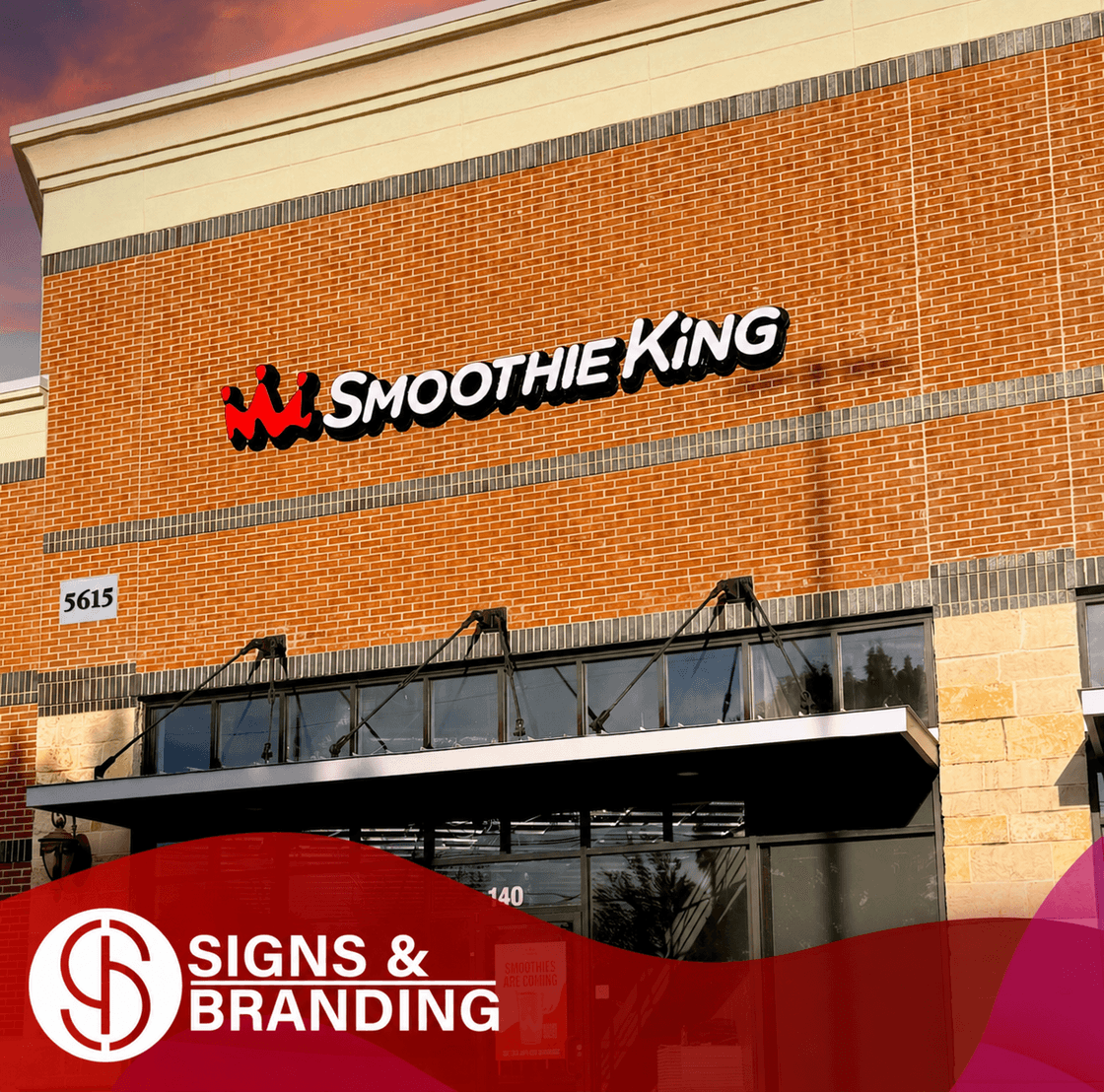 Smoothie King signage