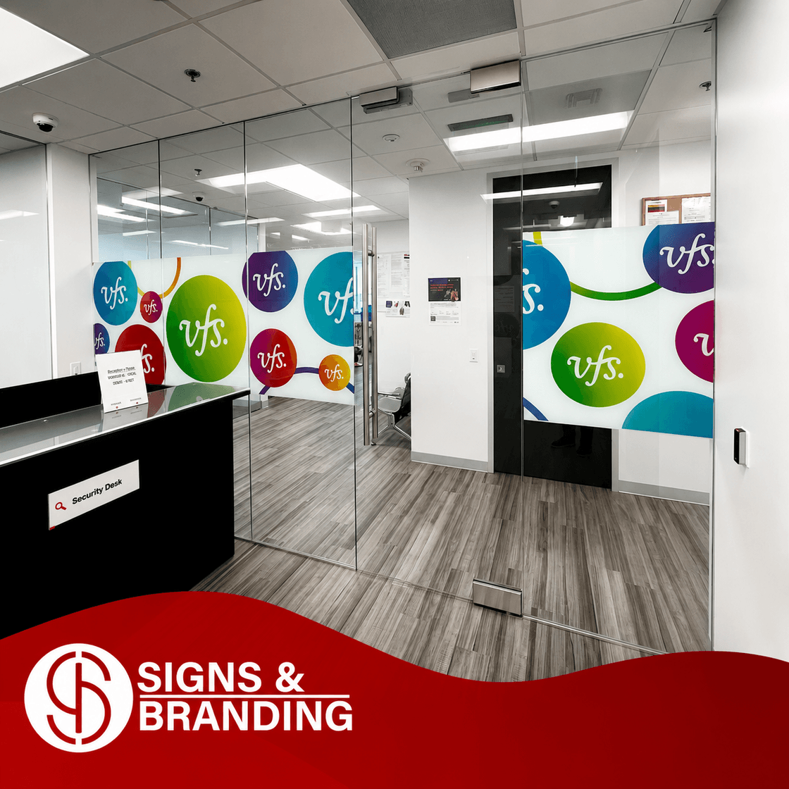 VFS Global printed glass frosting