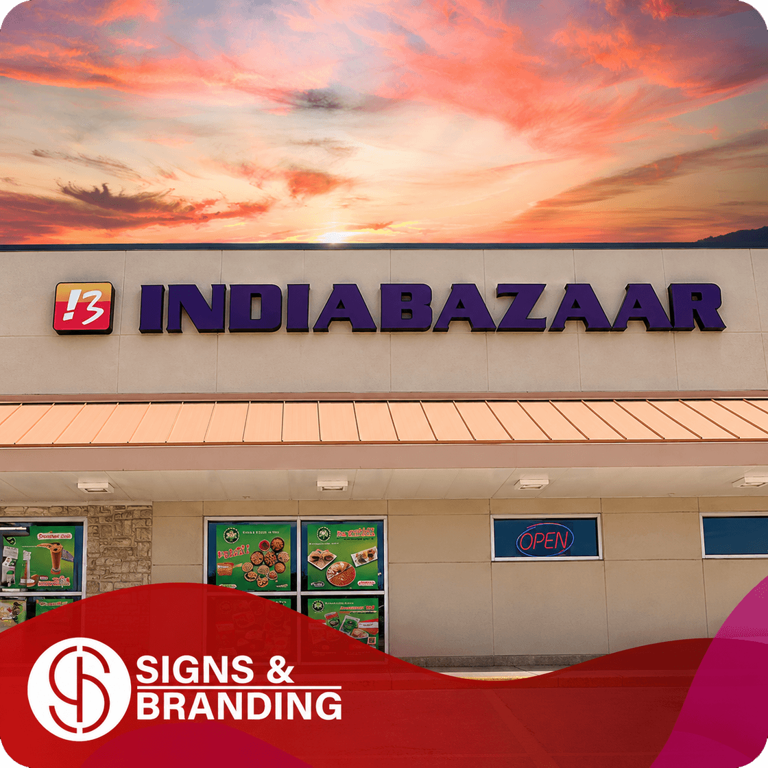 India Bazaar signage