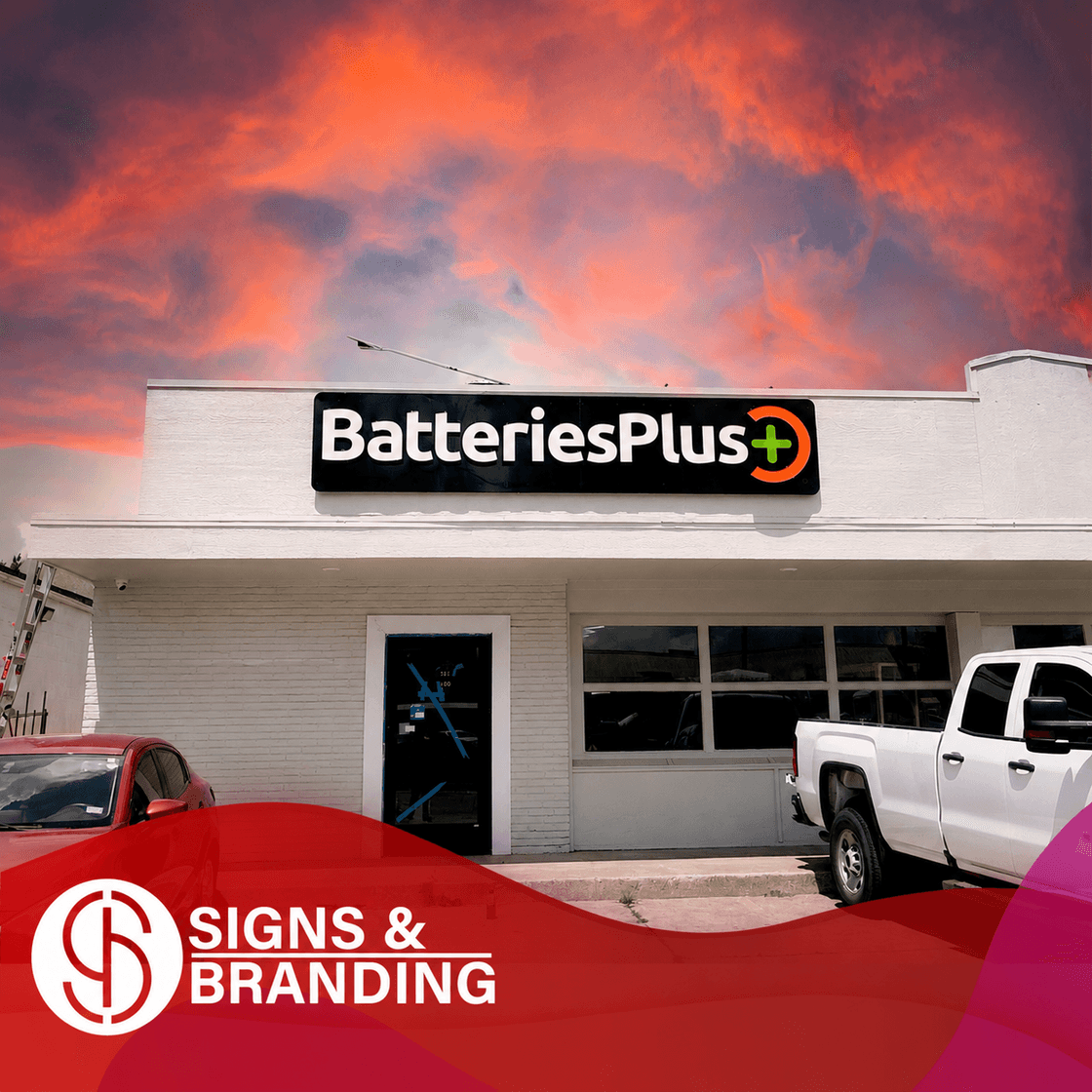Batteries Plus signage